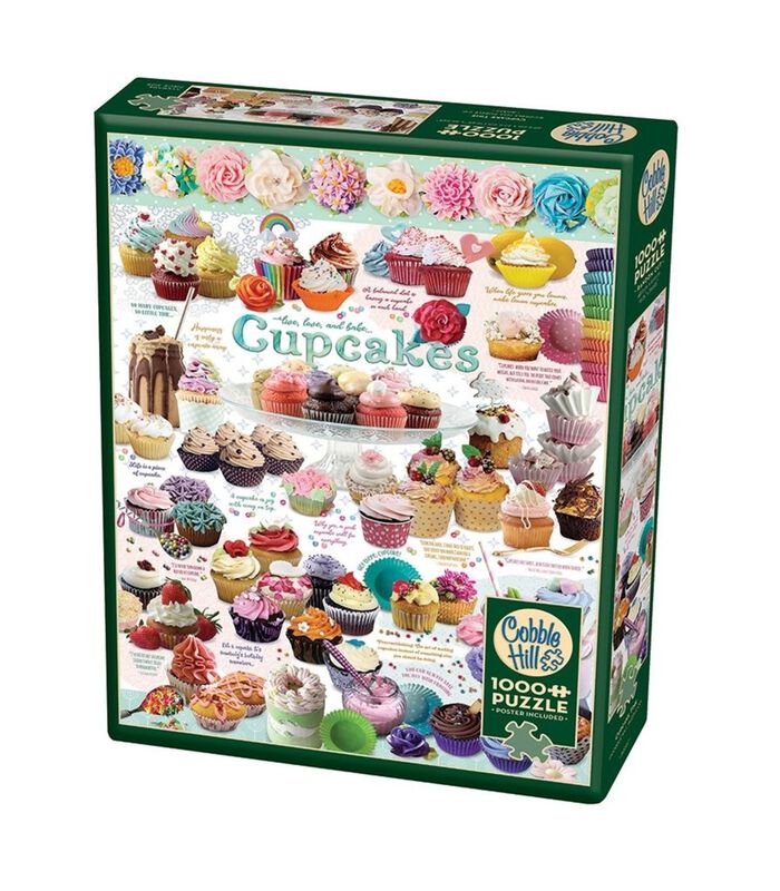 puzzle 1000 pieces - Cupcake time image number 2