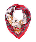 VERSAILLE Foulard imprimé fantaisie image number 0