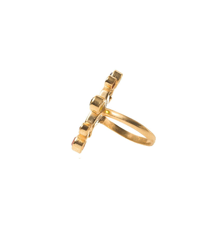 Bizantino Ring – Goudkleurig image number 1