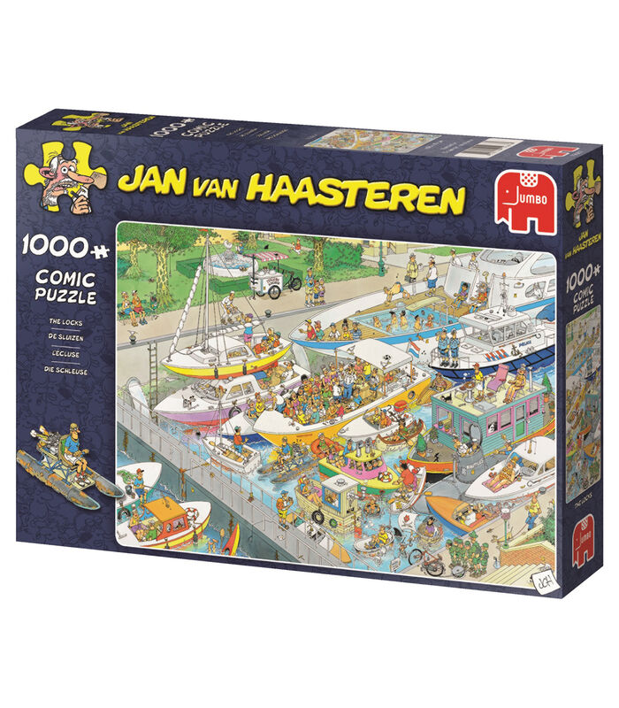 puzzel Jan van Haasteren De Sluizen - 1000 stukjes image number 2