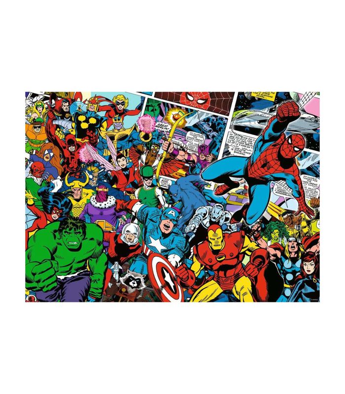 Marvel - challenge legpuzzel 1000 stuks image number 1