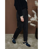 Pantalon homewear bicolore tendance image number 0