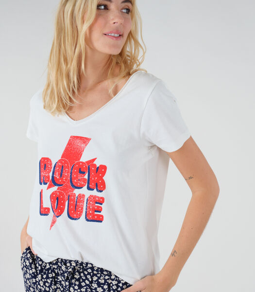 LIGHTNY - Rotslogo T-shirt met korte mouwen