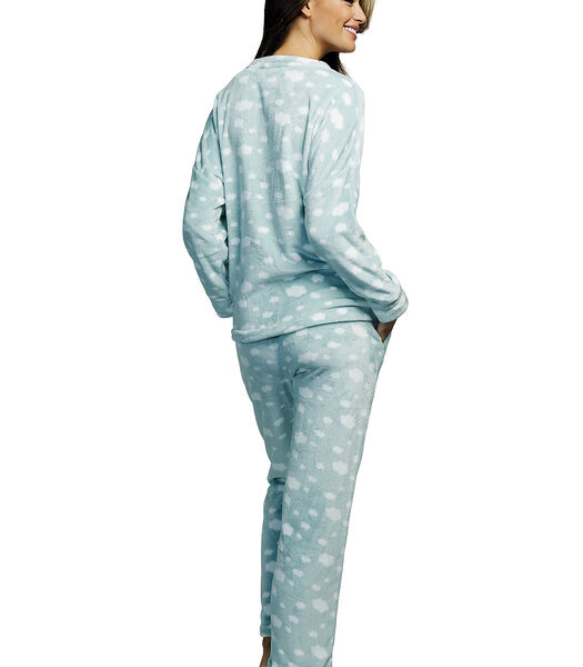 Pyjama broek top lange mouwen Polar Joven