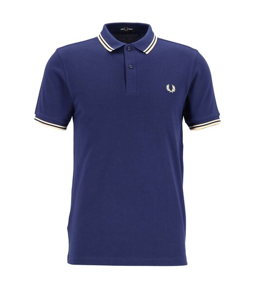 Fp Twin Getipte Polo Fred Perry Overhemd