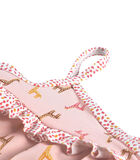 Roze zwempak met girafjes image number 3