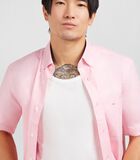 Korte mouwen roze katoenen shirt image number 3