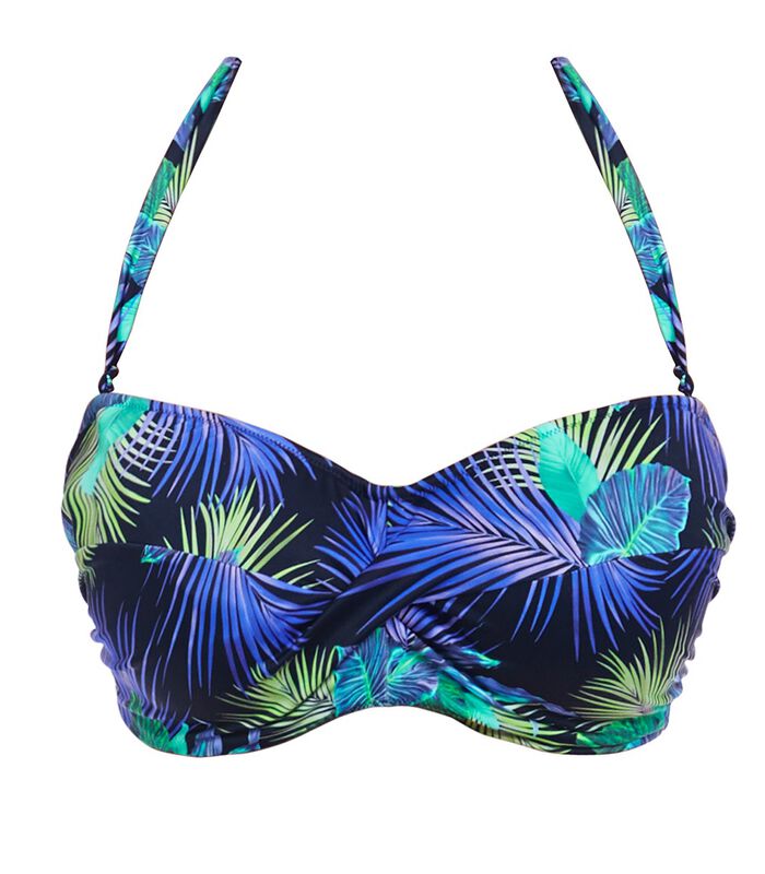 Gedraaide bandeau-bikinitop met beugel Coconut Grove image number 4