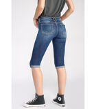 Corsaire pantacourt en jeans MANDY image number 3
