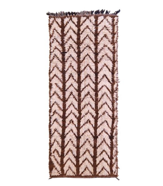Tapis Berbere marocain pure laine 111 x 269 cm