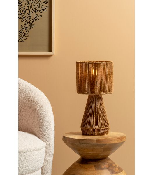 Lampe de Table Forma Cone - Naturel - 20x20x40cm