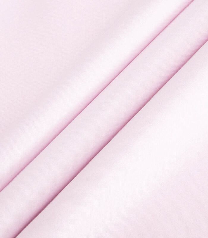 Chemise sans fer - Rose - Slim Fit - Popeline de coton - Manches longues image number 4