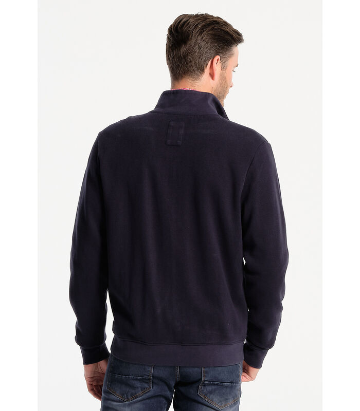 Rits-sweater met opstaande kraag image number 3