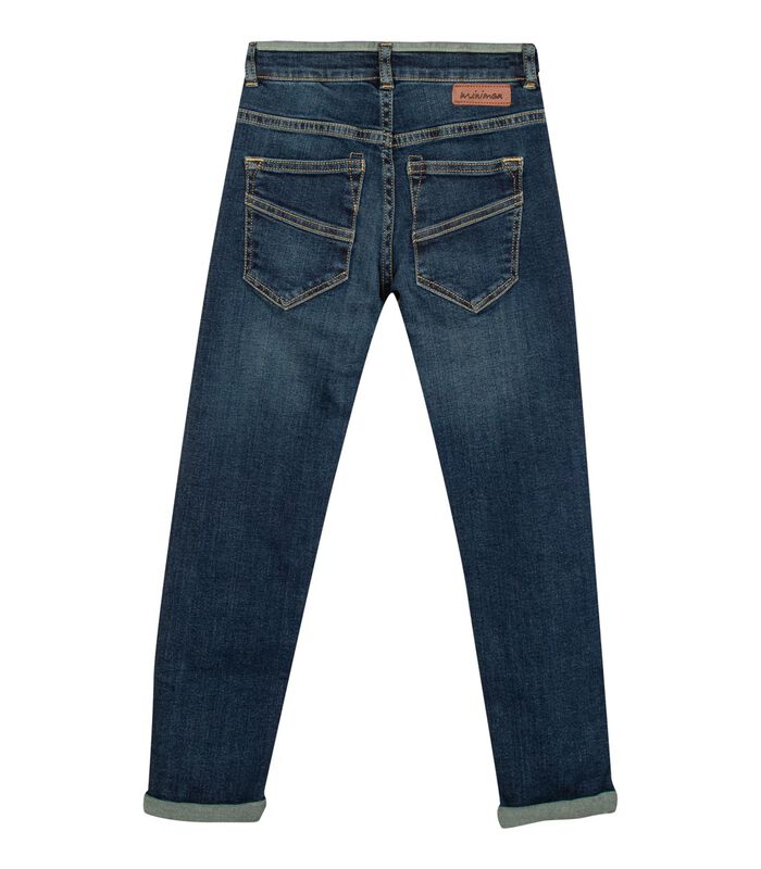 Donkere vervaagde jeans image number 1