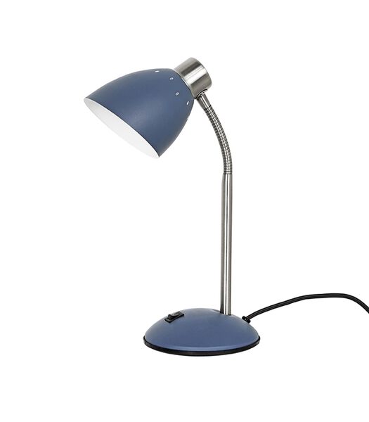 Tafellamp Dorm - IJzer Mat Blauw - 21x10x30cm