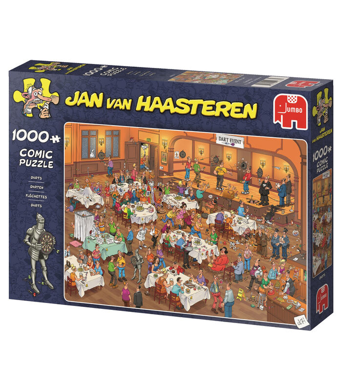 Jan van Haasteren Darts (1000 Pces) image number 2