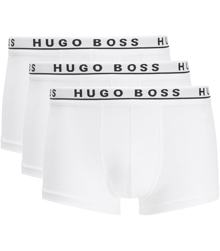 Short 3 pack cotton stretch trunk image number 0