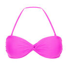Haut de maillot de bain Bandeau Vita-Pink Twist UPF 50+ image number 4