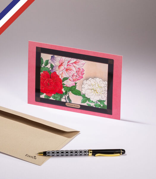 Carte simple Art Gallery   - Fleurs de Tanigami