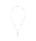 Ketting met hanger voor dames, 925 Sterling zilver | lotusbloesem image number 1