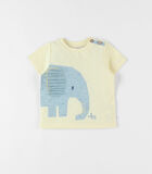 T-shirt éléphant à courtes manches, pâle image number 0