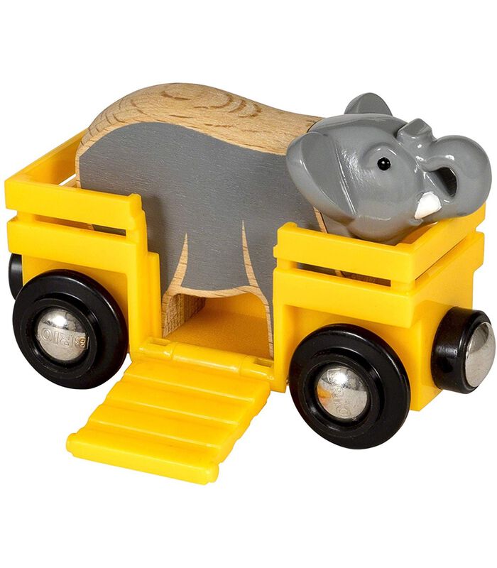Wagon BRIO avec éléphant - 33969 image number 0