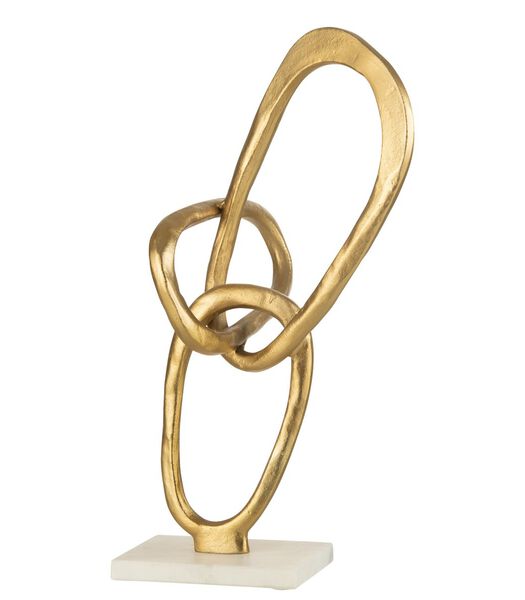 RINGEN - Decoratief figuur  goud