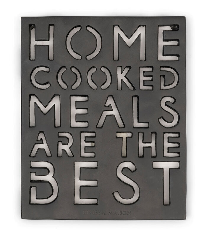Onderzetters Pannen - Home Cooked Meals Trivet - Zwart image number 0