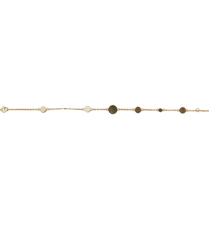 GEOMETRIE Gold Bracelet Pastilles image number 0