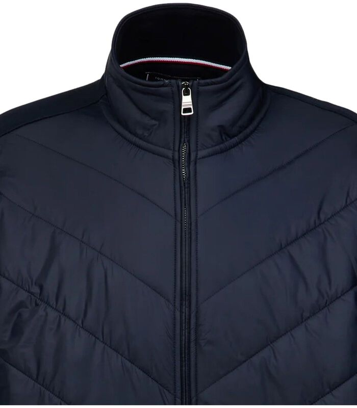 Tommy Hilfiger Chevron Jas Big And Tall Donkerblauw image number 1