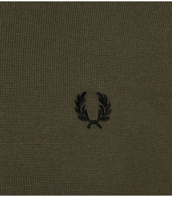 Fred Perry Pull Laine Mix Logo Vert image number 2