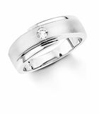Ring voor dames, 925 Sterling zilver, zirkonia synth. image number 0