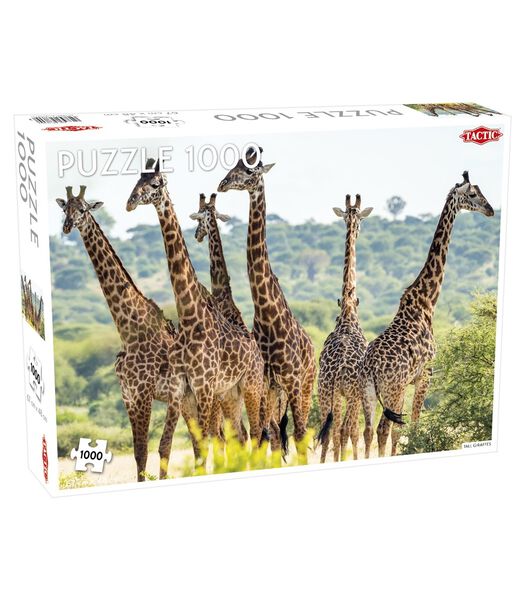 Puzzel Animals: Tall Giraffes - 1000 stukjes
