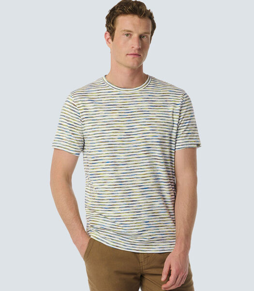 T-shirt met strepenprint voor de zomer Male