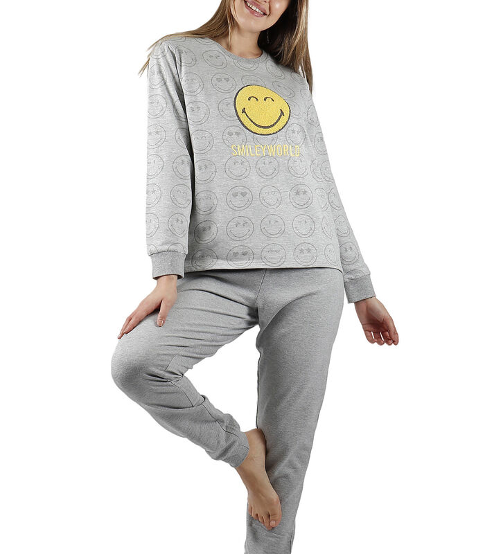 Pyjama broek en top Heroes Smiley image number 0