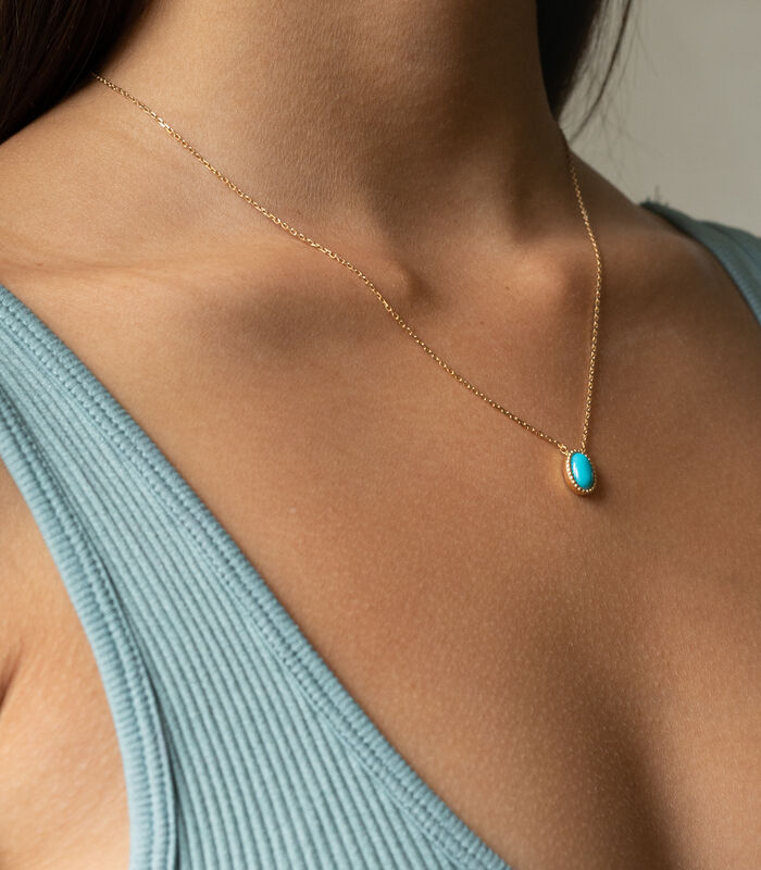 ETHNIQUE Ketting Turquoise image number 2