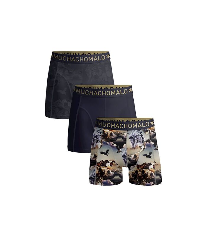 Muchachomalo Boxer-shorts Lot de 3 Bear image number 0