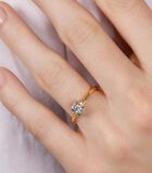 Ring 'Amoureuse' geelgoud en diamanten image number 1