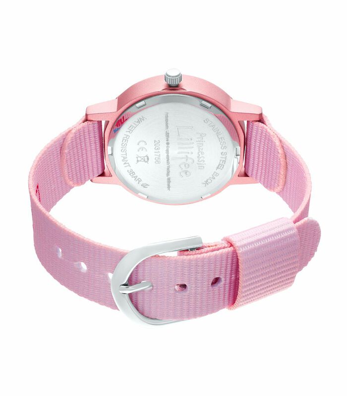Quartz horloge voor meisjes | textiel image number 2