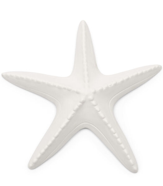 Étoile Starfish - Etoile de mer décorative blanche figurine en poterie