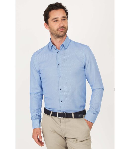Suitable Shirt 261-4 Blue Print