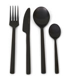 RM Loft Cutlery 4 pcs black image number 0