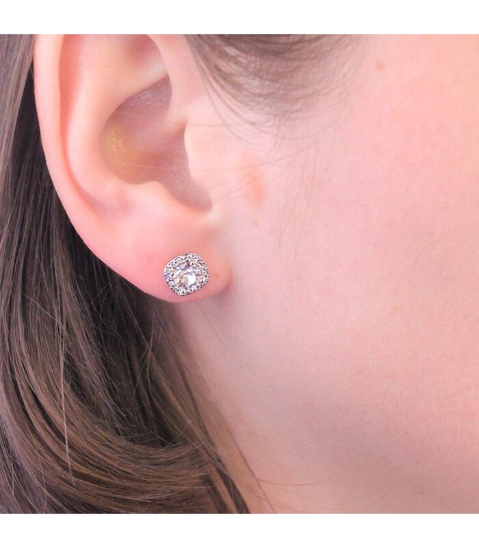 Cushy oorbellen - Oostenrijks kristal image number 1