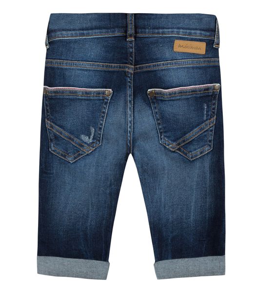 Bermuda 5 poches en jean