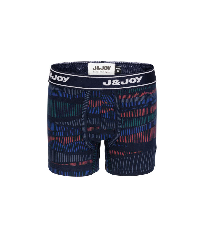 Set van 2 gekleurde bedrukte boxers image number 1