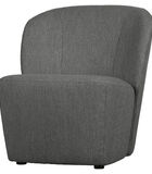Lofty Fauteuil - Boucle - Staalgrijs - 75x68x72 image number 1