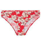 Braziliaans bikinibroekje PARFUMS D’Floral Sanguine Red image number 4