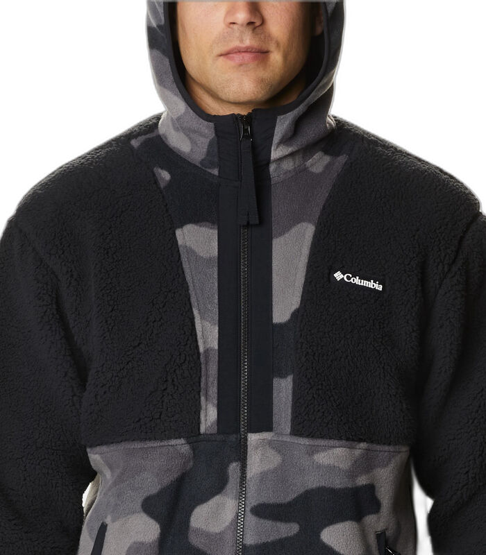 Hooded sweatshirt Backbowl Sherpa FZ image number 4