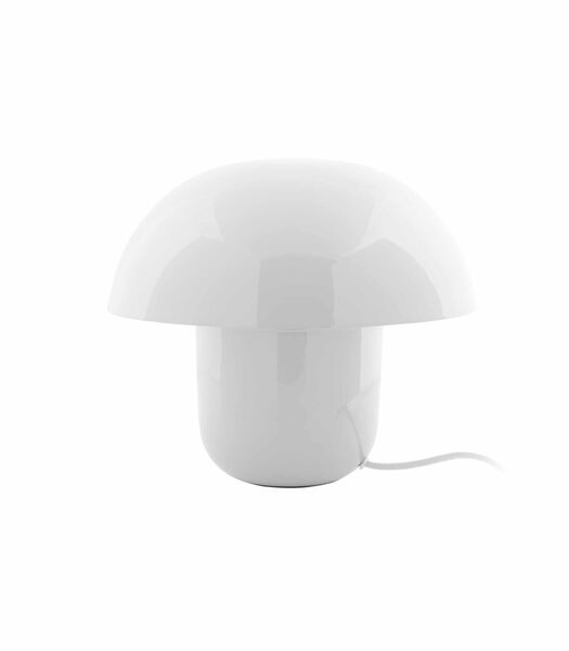 Tafellamp Fat Mushroom - Wit - 29x29x25cm