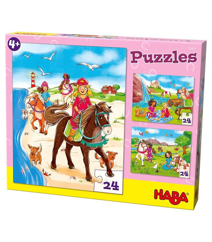 HABA Puzzles Amis des chevaux image number 2